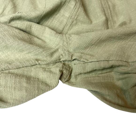 L Space Freya Jumper Relaxed Fit Cotton Jumpsuit Overalls Green Size Medium - Picture 8 of 11